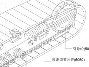 81N6-14011GG 漲緊油缸總成  韓國現(xiàn)代原廠