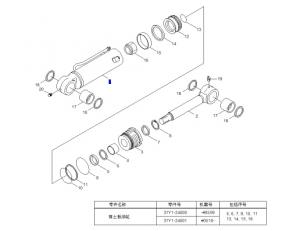 31Y1-24500 推土板油封  現(xiàn)代挖掘機(jī)配件